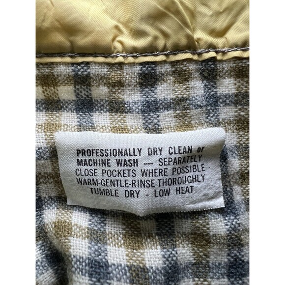 Vintage Holubar Wool Flannel Button Up Shirt Men’s Medium Plaid Gorpcore - Picture 5 of 7